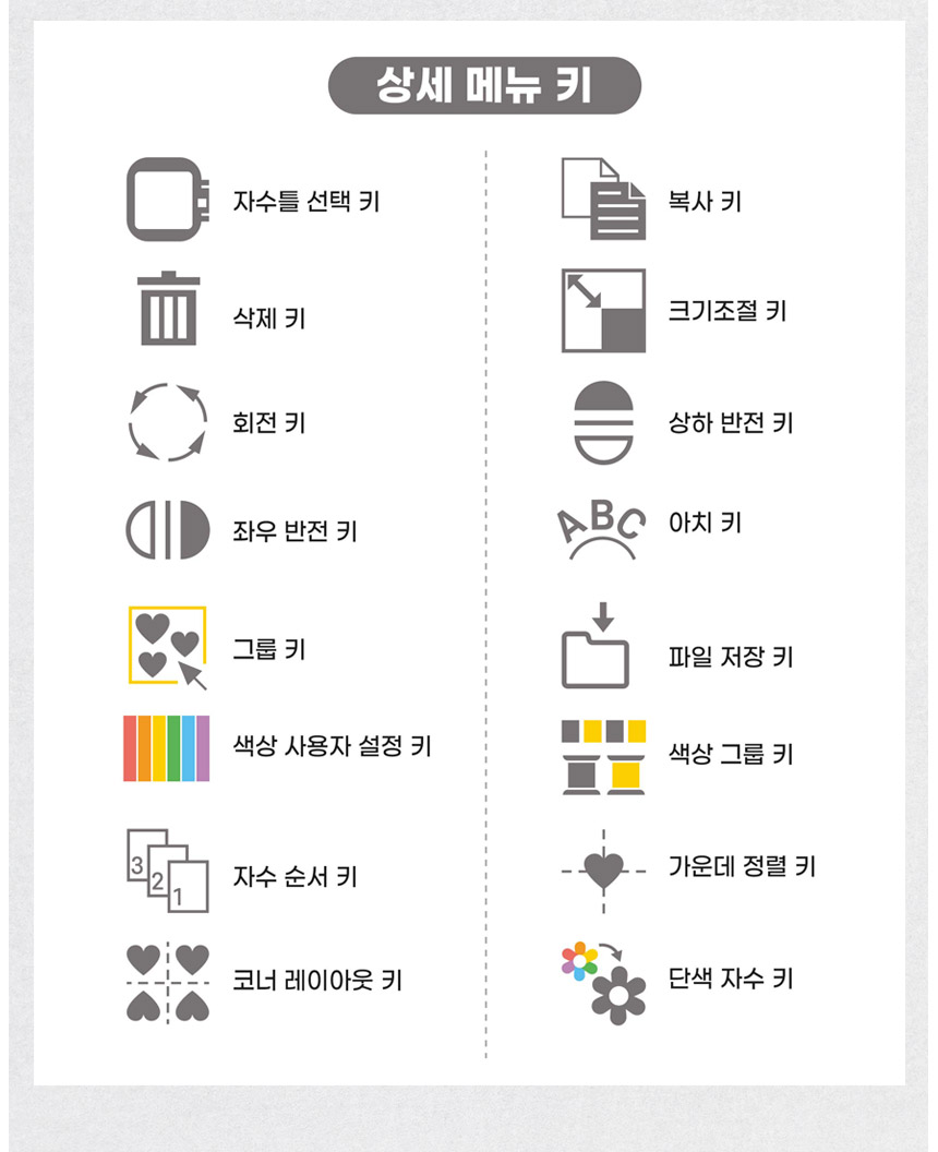 MC1000 �� �޴� Ű