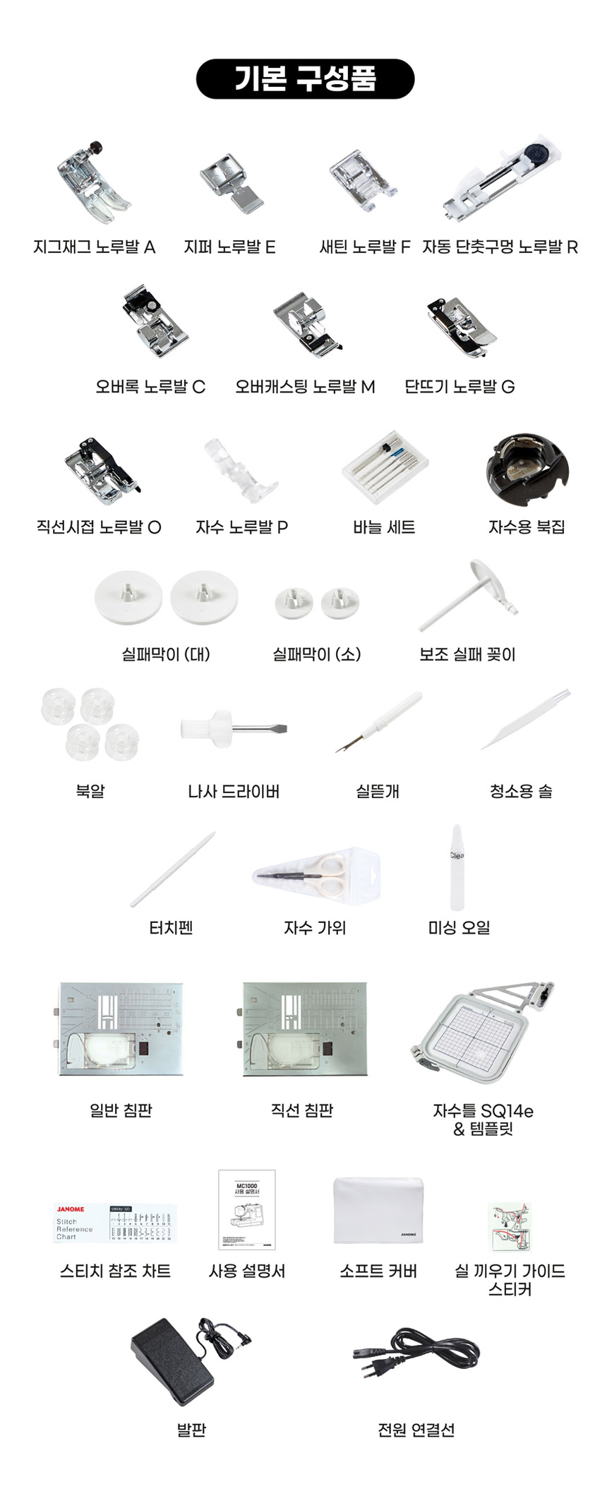 MC1000 �⺻ ����ǰ